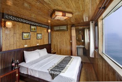 Cabine de la jonque WHite Dolphin 4 cabines
