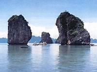 Plage Ba Trai Dao