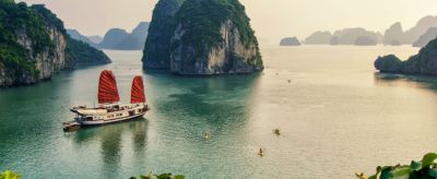 Croisière en baie de Bai Tu Long à bord de la jonque Prince 2