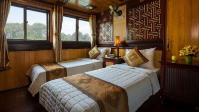 Cabine superieure en jonque Victory Halong