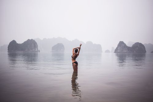 baignade baie d'halong
