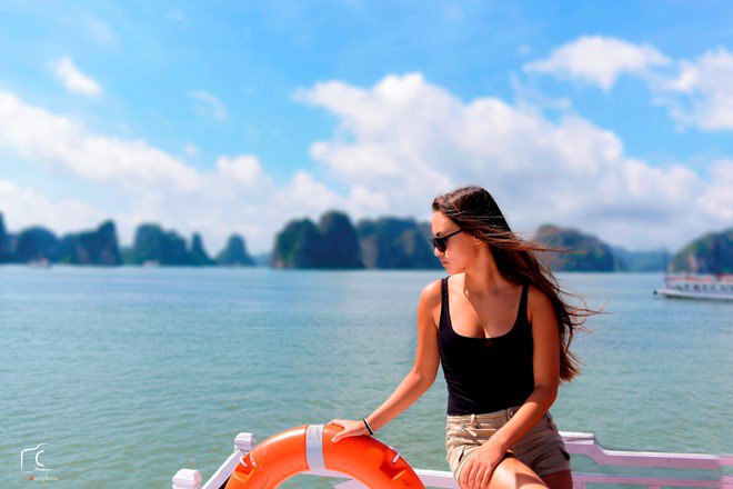 croisière baie d'halong au pont supérieur